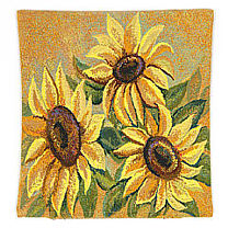 Гобеленовый чехол для подушки «Цвет Солнца»