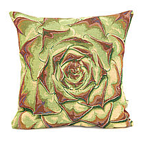 Гобеленовый чехол для подушки «Каменный цветок»