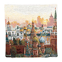 Гобеленовый чехол для подушки «Москва»