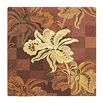 Гобеленовый чехол для подушки «Орхидея»