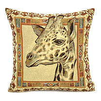 Гобеленовый чехол для подушки «Жираф»