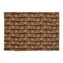 Гобеленовый чехол для подушки «Леденцы» (коричневый)