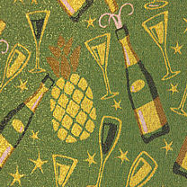 Гобеленовая ткань «Шампань» (зеленый)